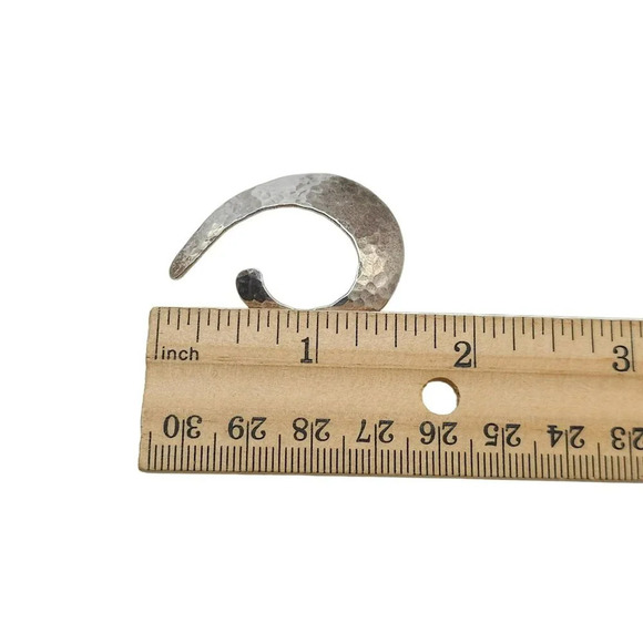 Bettina Sterling Silver Hammered Jewelry Pieces Craftable - Picture 5 of 6